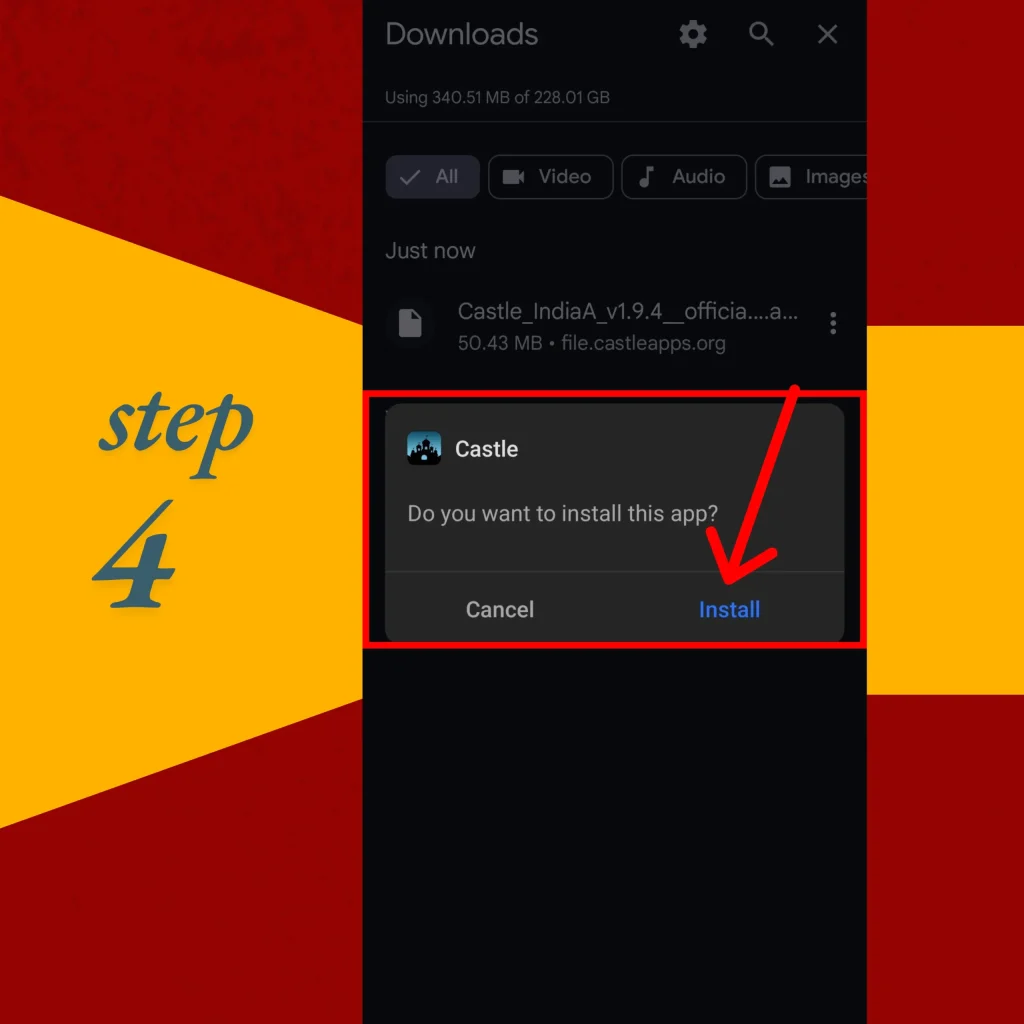 Castle App 2.6.7 Download – Stream Movies & TV Shows 39 step 4 scaled 1