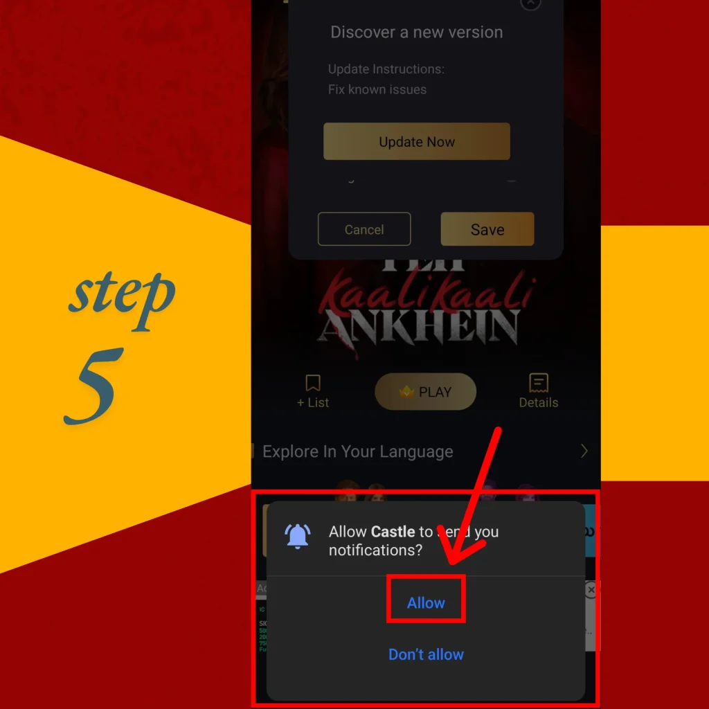 Castle App 2.6.7 Download – Stream Movies & TV Shows 40 step 5 scaled 1